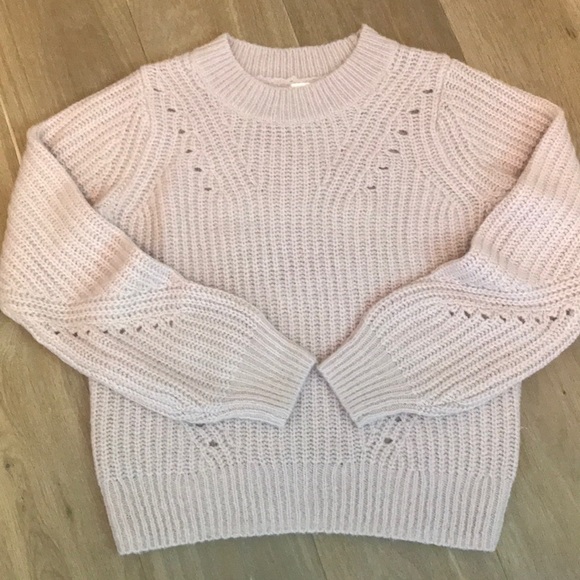Gap light pink knit sweater - Picture 1 of 3